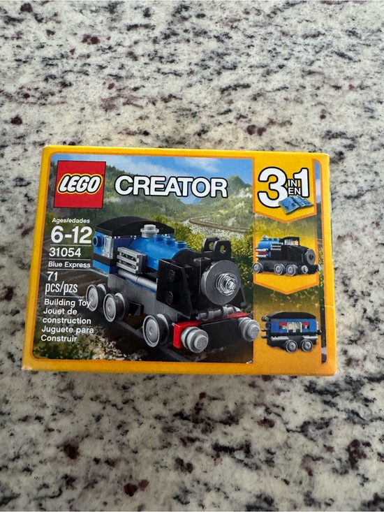 Lego Other - Lego Creator Blue Express Train Building Set 31054